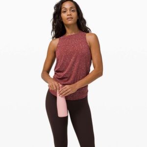 Lululemon- All Tied Up, Splatter Tank Top